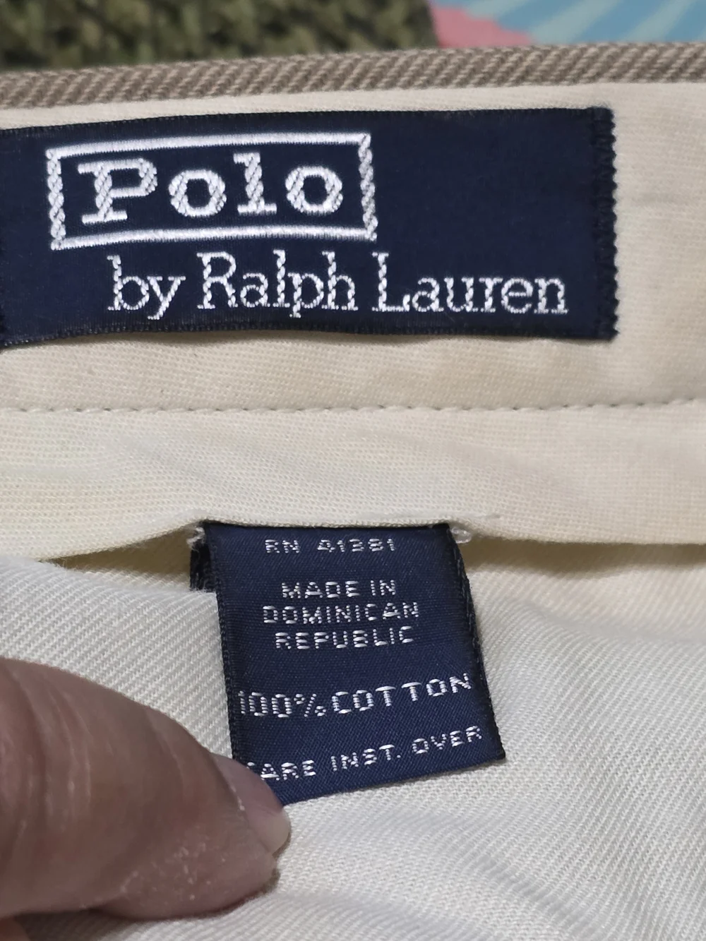 Polo by Ralph Lauren Men's Pleated Dress Pants - Tan Us3d Size 40 x30